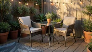 Can You Use a Patio Furniture Set in a Small Patio without Damaging It?