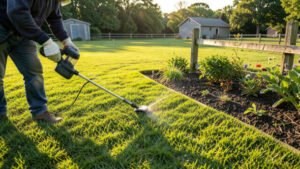 Can You Use a String Trimmer in a Large Yard without Damaging It?