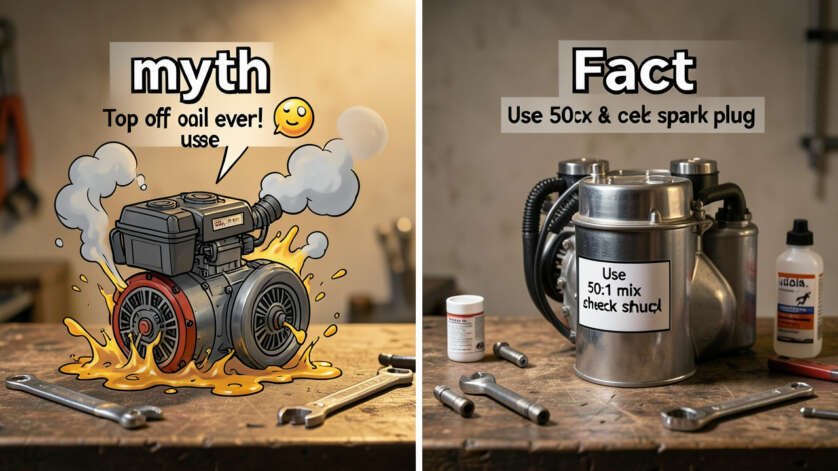 Common Myths vs Facts About Leaf Blower Engines