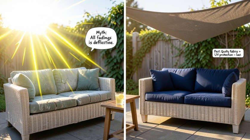 Common Myths vs Facts About Patio Furniture Fading