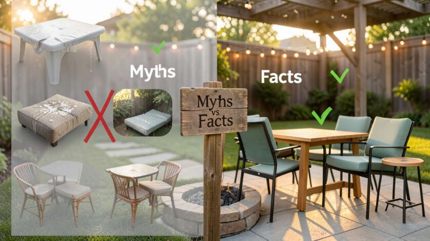 Common Myths vs Facts About Patio Furniture