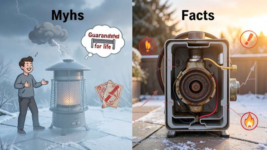 Common Myths vs Facts About Patio Heater Failure
