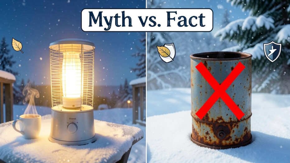 Common Myths vs Facts About Patio Heater Rust