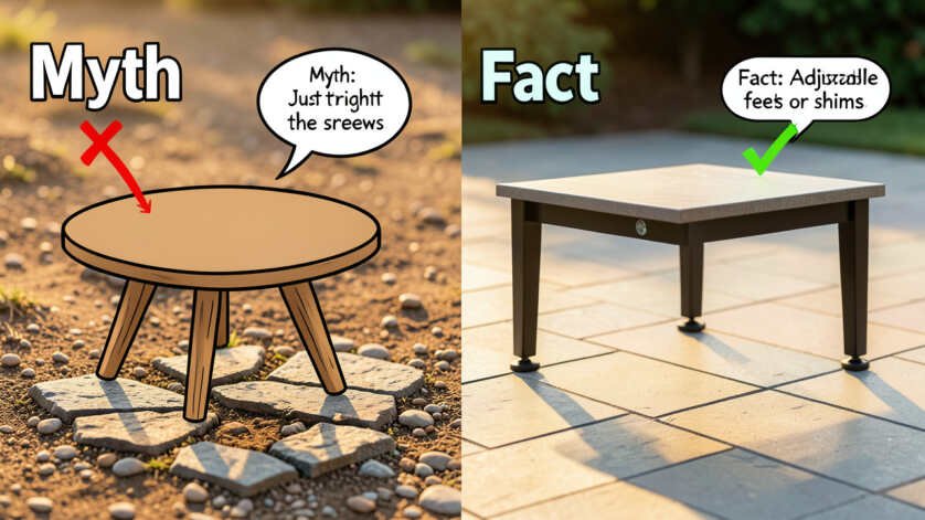 Common Myths vs. Facts About Wobbly Tables