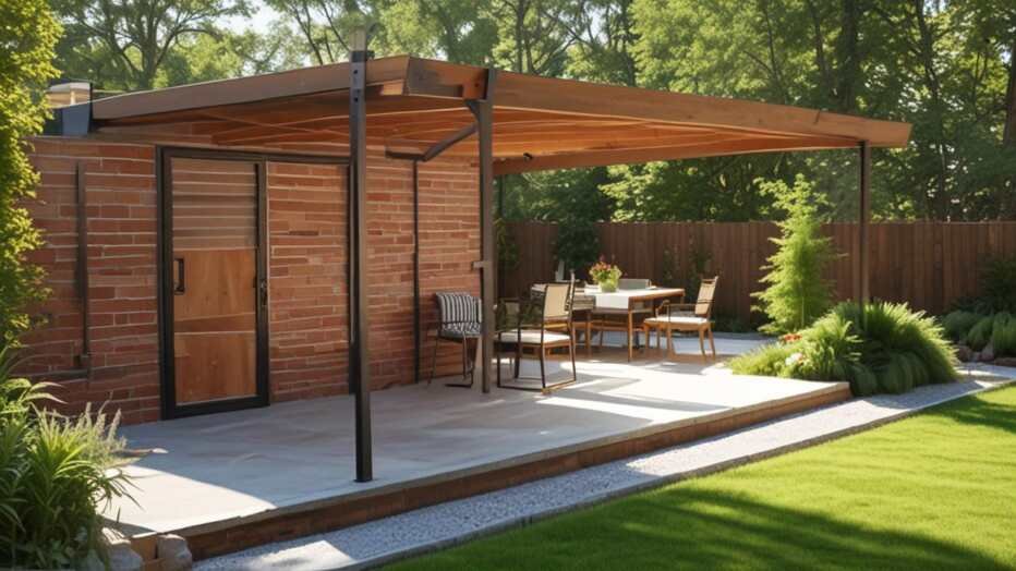 How Does a Patio Affect Shed Placement?