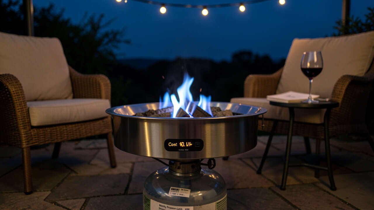 How Much Does It Cost to Run a Propane Fire Pit?