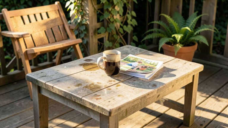 How Often Should You Replace Your Outdoor Coffee Table in a Busy Home?
