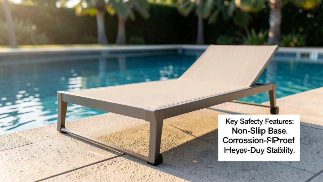 How to Choose a Safe Pool Deck Lounger