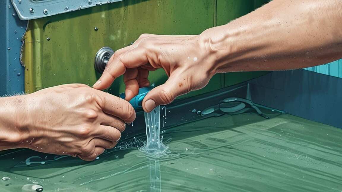 How to Fix a Leak at the Seam of Your Stock Tank Pool