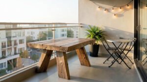 How to Tell if Your Outdoor Table Is Wrong for Your Apartment Balcony