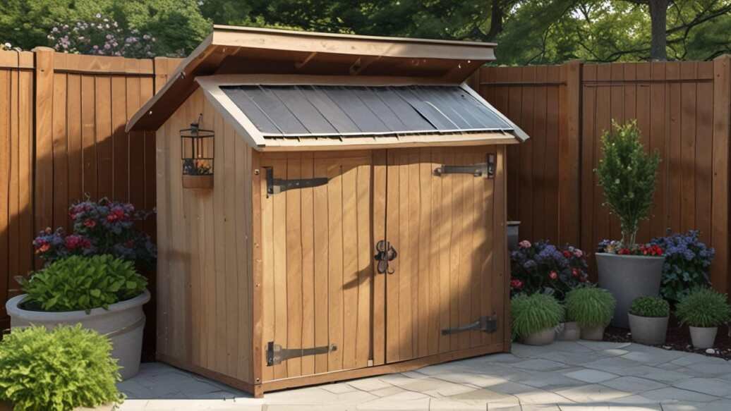 How to Use a Tool Storage Shed on a Patio Without Damaging It