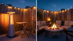 Is a Patio Heater or Fire Pit Better for a Small Patio?
