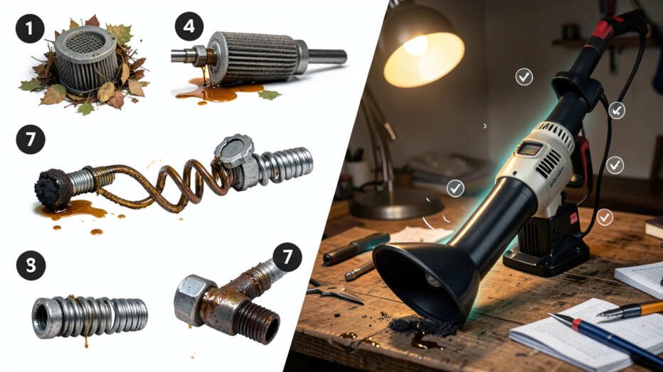 Quick Comparison: 7 Common Leaf Blower Failures