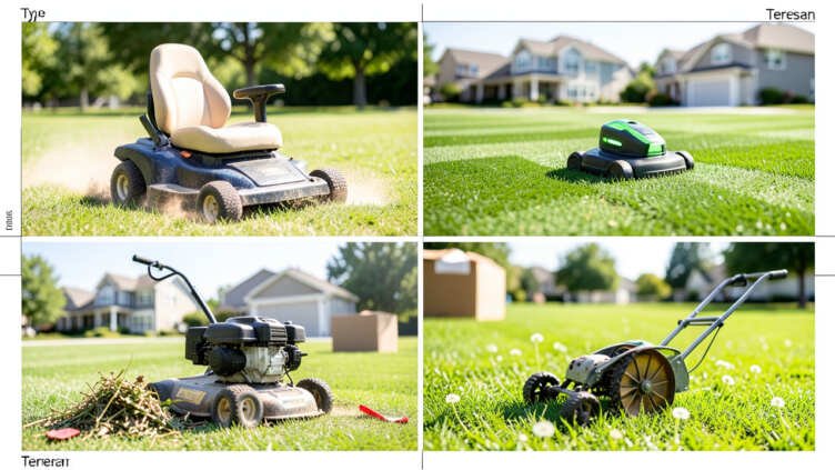 Quick Comparison of Mower Types