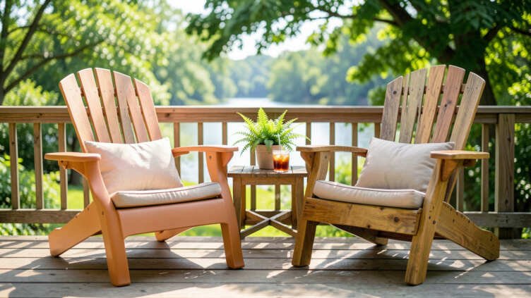 Quick Comparison: Plastic vs. Wood Adirondack Hammock Chairs