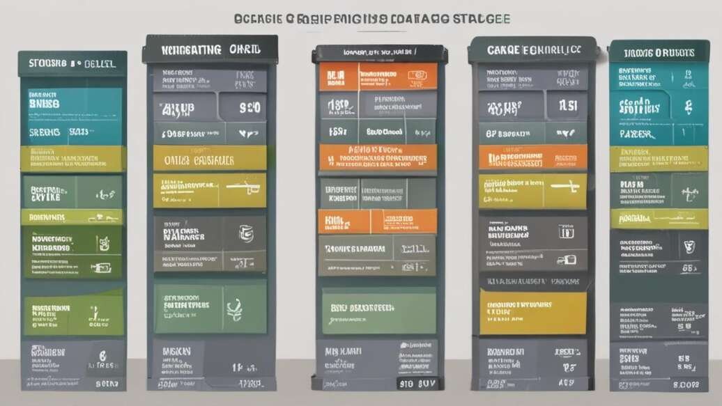 Quick Comparison Table of Storage Locations