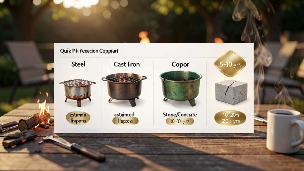 Quick Material Comparison Table
