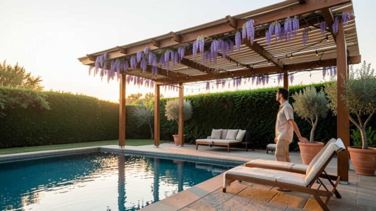 Should a Pool Owners Really Be Using a Pergola Like This?