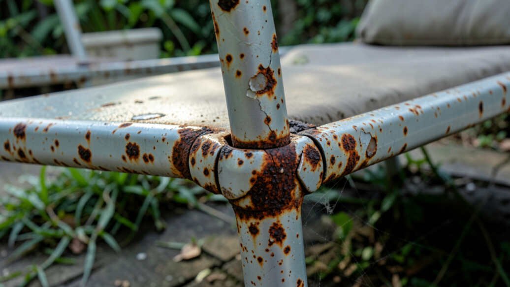 Sign 1 - Rust and Corrosion on the Frame