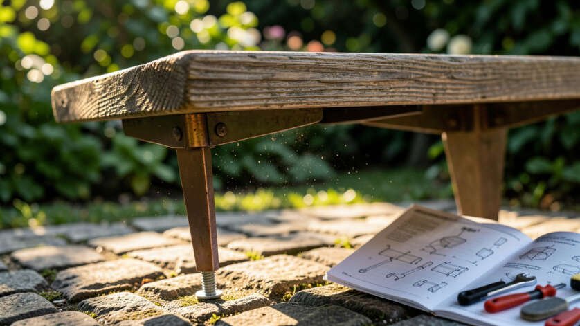 Step-by-Step Fixes for a Wobbly Outdoor Coffee Table