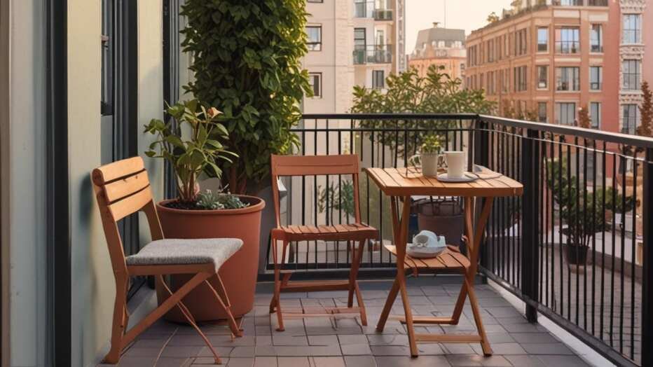 The Right Table Dimensions for Common Balcony Sizes