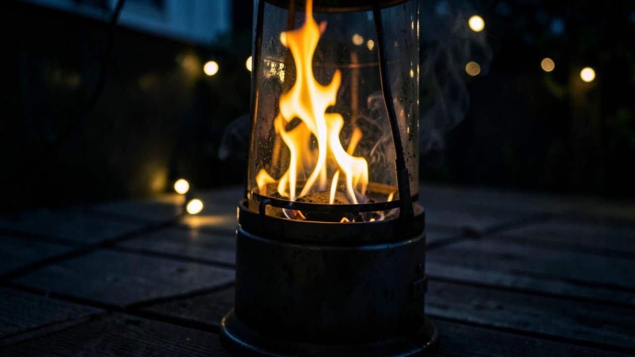 Warning Sign #1: The Flame Is Yellow, Orange, or Flickering