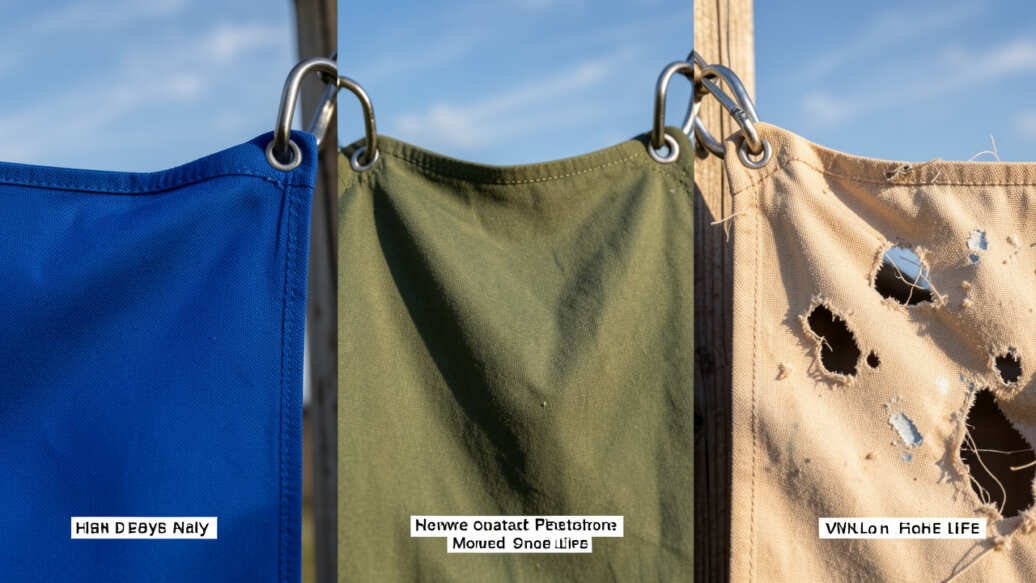 What Are the Different Types of Shade Sail Fabric and Their Lifespan?