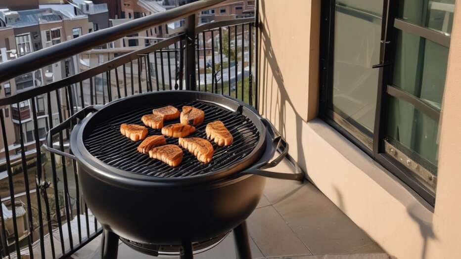 What Are the Main Concerns with Balcony Grilling?