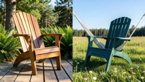What Are the Real Differences Between a Plastic and Wood Adirondack Hammock Chair?