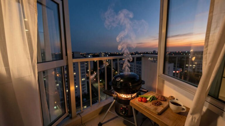What Happens if You Use a Pellet Grill in an Apartment Balcony?