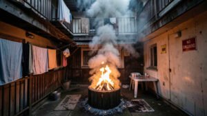 What Happens if You Use a Wood-Burning Fire Pit in a Small Patio?