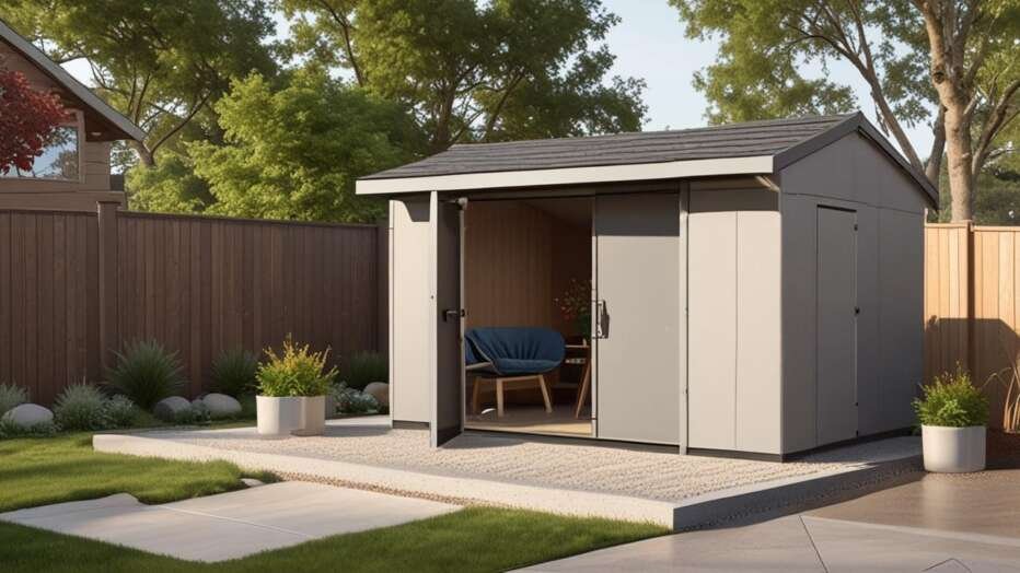 What Shed Material Is Safest for Patio Placement?