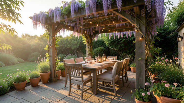 Where Should You Place a Pergola in a Patio Dining Area for Best Results?