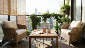 Where Should You Place an Outdoor Coffee Table in an Apartment Balcony for Best Results?