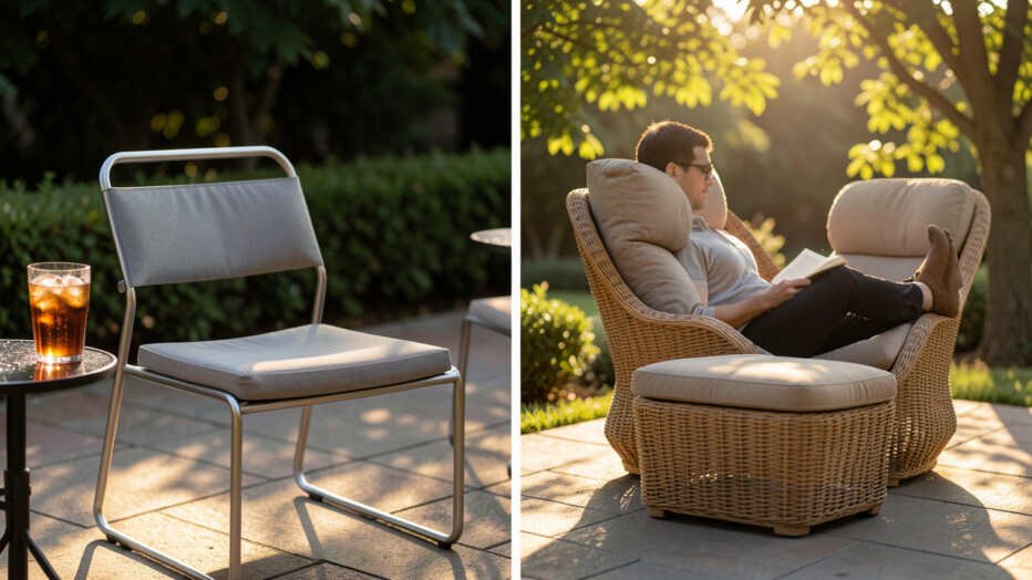 Who Needs Ergonomic Outdoor Seating