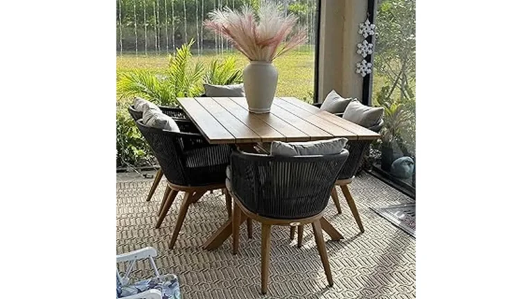 Best Selling 5 Best Teak Patio Set for Coastal Homeowners on