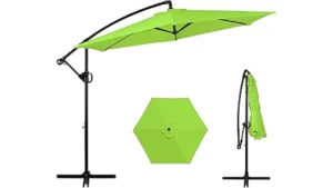 Top Rated 5 Best Compact Cantilever Umbrella That Fits a Tin